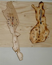 Pattijokikello - 30€. Suomikello - 25€.