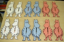 Muumikelloja - 12€